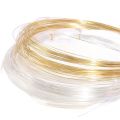 1Meter Copper Semi Hard Wire for DIY Jewelry Making. 