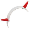Cosplay DARLING In The FRANXX Zero Two Headwear Horn Hairclip Headband Hairband Cosplay Costume Accessories Props Halloween. 