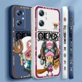 One P-Piece Chopper Cute Girl Liquid Left Rope For OPPO Find X6 X5 X3 A98 A96 A94 A93 A77 A76 A74 A72 A57 A53 A16 5G Cover. 