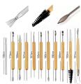 Pack of 11 - Sculpture Craving Tool Set - Clay Pottery Ceramics Craving Tools. 