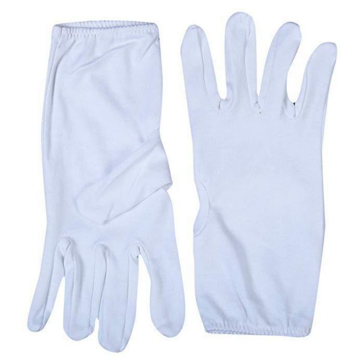 Gloves White For Driving And Cricket Inner