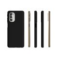 Moto G51 5G (6.8INCHES) Case Soft TPU Slim Smooth Flexible Protective Phone Cover Motorola G51 5G - Black Matte. 