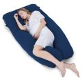 Maternity Pillow | Full Body Support Pillow With Inner - Ball Fiber Filled | U-Shaped - Fine Quality Pregnancy Pillow. 