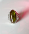 Silver Ring with  purple stone for Gents boys men high quality. 