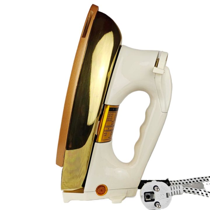 Iron%20%20%20*Original%20Dry%201000%20Watts%20Made%20In%20Japan%20Heavy%20Duty%20Deluxe%20Automatic%20dry%20Iron%20White%20Gold%20Plated%20High%20Quality%20Home%20Appliances%20-%20Image%203