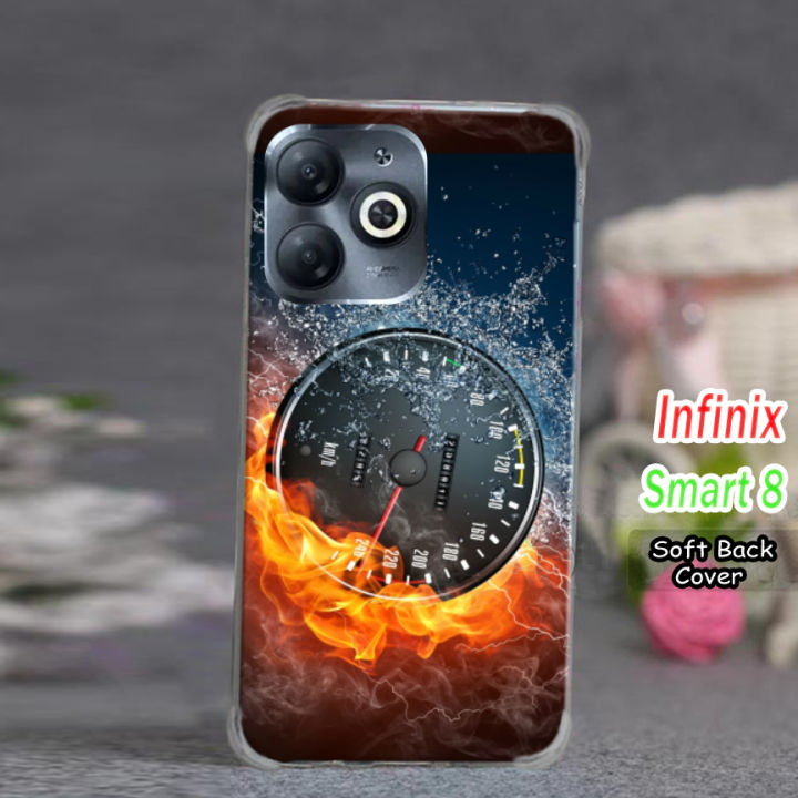 Infinix Smart 8 Back Cover - Speed 2Gud Soft Phone Case For Boys