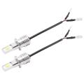 2X H3 Super Bright LED Headlight Fog Light Driving Lamp Bulb Kit 6000K White 100W. 