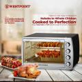 Westpoint Convection Rotisserie Oven with Kebab Grill - WF-6300 RKC - 65 Liter - Black. 