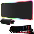 GMS-WT-5 RGB Gaming Mouse Pad 14 Lighting Modes Glowing Led Mouse Pad Non-Slip Rubber Mat 35cmx25cm. 