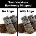 HamshMoc Dog Boots Breathable Dog Shoes Dog Booties with Reflective Straps Rugged Anti-Slip Sole Skid-Proof for Outdoor Running Hiking. 