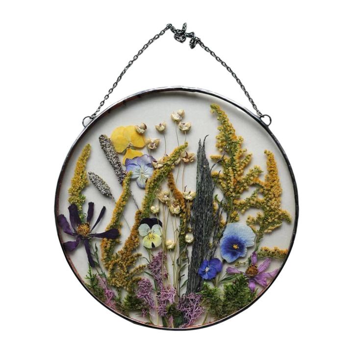 Hanging Flower Wall Mounted Frame Chain Artificial Flower Ornament