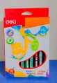 Deli 18 Colors Crayon Set – Non-Toxic & Smooth Coloring Crayons for Kids. 