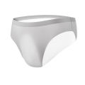 Summer Men's Ultra-thin Ice Silk Briefs Low-rise Seamless 3d U Convex Panties Breathable Translucent Underwear. 