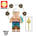 WM6188 One Piece building blocks luffy Minifigure Enel Kozuki Oden Eustass Kid Building Blocks DIY Model Kids Toys Boys Gifts. 