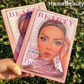 HUXIA BEAUTY 82-Color Fashionable Book Palette Makeup Eyeshadow Palette Pearlescent Matte Highlight Powder Blusher Contour Palette Makeup Kit IG3040. 