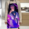 Jujutsu Kaisen Apron Grill Kitchen Chef Apron Professional For Bbq Baking Cooking For Men Women 68x95cm. 