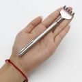 Expandable Back Fork Scratch Stainless Steel Portable Telescopic Massage Tool Adjustable Back  Scraper. 