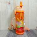 Bright 600ml Boys Creative The Lion Guard Cartoon Character Water Bottle with Straw BPA Free Plastic Sipper Bottle for School Kids (Orange). 
