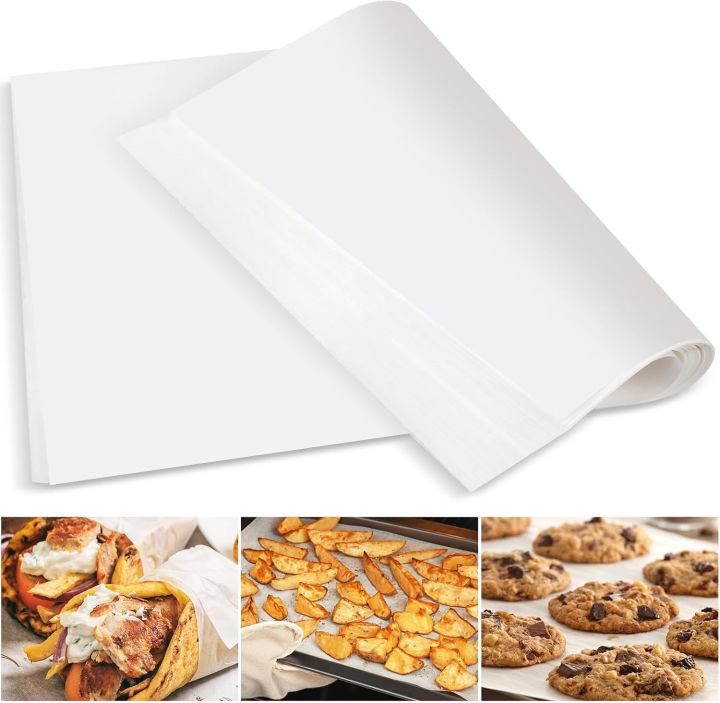 Butter paper 9x14 Inches ( Pack of 100 Sheets)