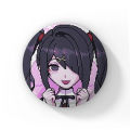 58mm Needy Girl Overdose Game Button Pin Cute Anime Character Cartoon Brooch Badge for Backpack Accessories Decor Fans Collect. 