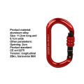 Green Home Safety Buckle Heavy Duty O-type Rappelling Climbing Carabiner. 