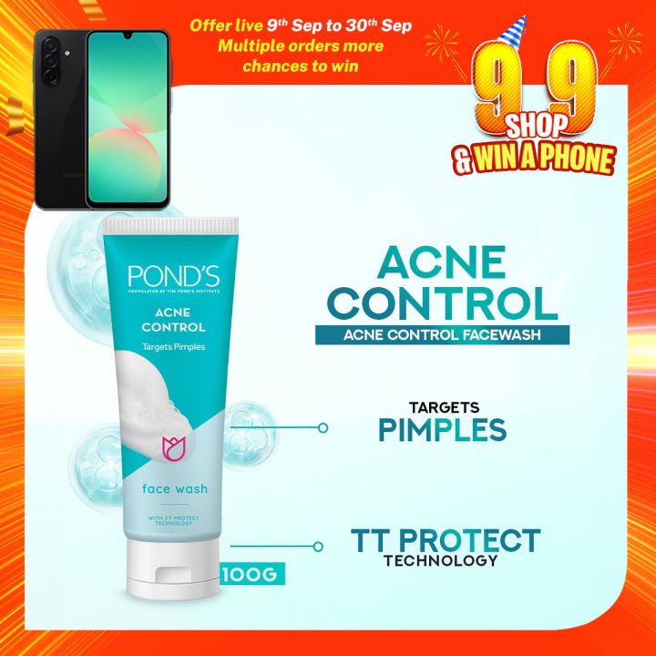 POND'S Acne Control Face Wash - 100G