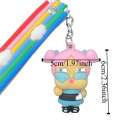 GALLOPE Anti lost Crybaby Keychain The Powerpuff Girls Backpack Charms Key Chains Bag Cartoon Cry Girl Doll Pendant Kid Gifts. 