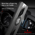 Lenuo For Huawei Mate 8 Case Luxury Bracket Ring Phone Case Soft TPU Leather Back Cover. 