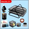 Office Desk Accessories Set, Office Desk Accessories, Desk Organizer Set, Office Table Accessories Set, Desk Organizers, Best Deal for Office, School & Home. 