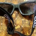 Safety Glasses with Rubber Band. 