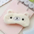 Christmas Deer cute animal eye cover Plush Fabric Sleeping Mask Eyepatch Winter Cartoon nap Eye Shade for Christmas gift. 