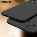 Vantime for Vivo Y30 Y50 Case Soft Sandstone Ultra Thin Matte Back Cover. 