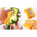 Carrot Cucumber Sharpener Kithen Tool Vegetable Fruit Curl Slicer. 