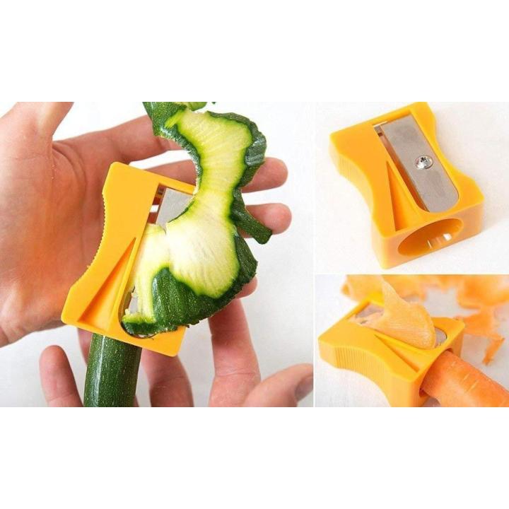 Carrot Cucumber Sharpener Kithen Tool Vegetable Fruit Curl Slicer