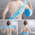 Enjoy a Full body Scrub with our Silicon Back Scrubber The Perfect Accessory for a Deep Cleansing and Relaxing Shower Experience soft loofah bath belt body scrubber brush. 