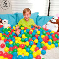 Soft Plastic Tent Balls Set for Play House Tent and Swimming Pool - 200 Balls Set For Kids - Soft Balls For Kids Toddlers Swimming Pool Balls and Play Tent Balls - Plastic Ball BPA Free & Crush Proof Multicolored Soft Plastic Balls For Ball Pit Baby Pool. 