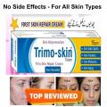 Trimo Skin Cream for Face, Hands & Feet: Advanced Skin Whitening, Scar Removal, For Acne and Pigmentation Treatment with Kojic Acid. Skin Rejuvenation and Glowing Skin Care for All Skin Types. Night Cream for both Girls & Boys | All in one Treatment cream. 