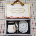 Electric Warmer with Elegant Ceramic Mug. 