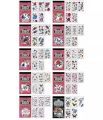 Pack of 2 Temporary Tattoo Book for Kids. 