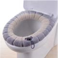Bathroom Toilet Seat Cover Warmer Soft Washable Mattress Covers Seat Cushion Toilet Cover - 1 Piece - MS. 