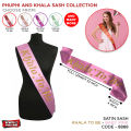 Khala To Be & Phuphi To Be Sash Collection For Baby Shower Baby Boy & Girl Announcement Partywear, Party Supplies, Special Occasions Celebration Khaala & Phophi Party Wear Sashes, Photo Booth Prop, Decoration Items Material & Accessories. 