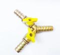 3 Way Brass Hose Connector Y Shape Pipe Splitter With Dual Switch Valve 3/8 Inch | High Pressure Leak Proof. 