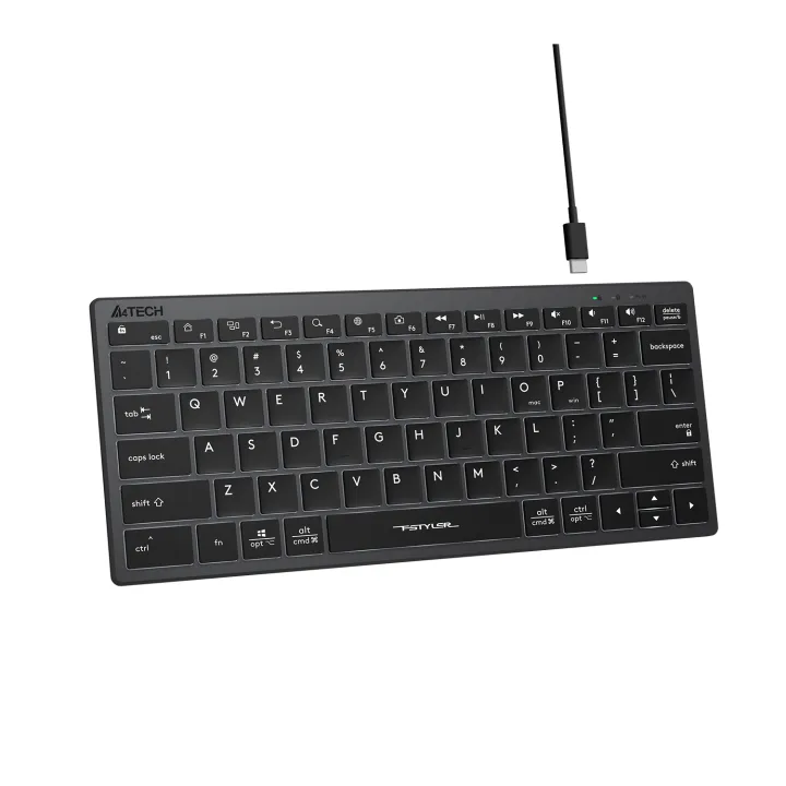 A4Tech%20FX61%20Scissor%20Switch%20Compact%20Keyboard%20USB%20-%20Grey%20(White%20Backlit)%20-%20Scissor%20Switch%20Keys%20-%20Illuminated%20Backlit%20-%20Image%203