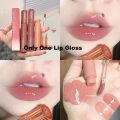 Cappuvini Jelly Mirror Lip Glaze Water Light Moisturizing Tuk Tuk Lip Tender Girl Student Lip Gloss Holding Makeup Lipstick. 