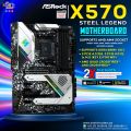 ASRock X570 Steel Legend Motherboard Supports DDR4, HDMI, DisplayPort. 