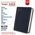 Executive Single Date Diary for the year 2025. 
