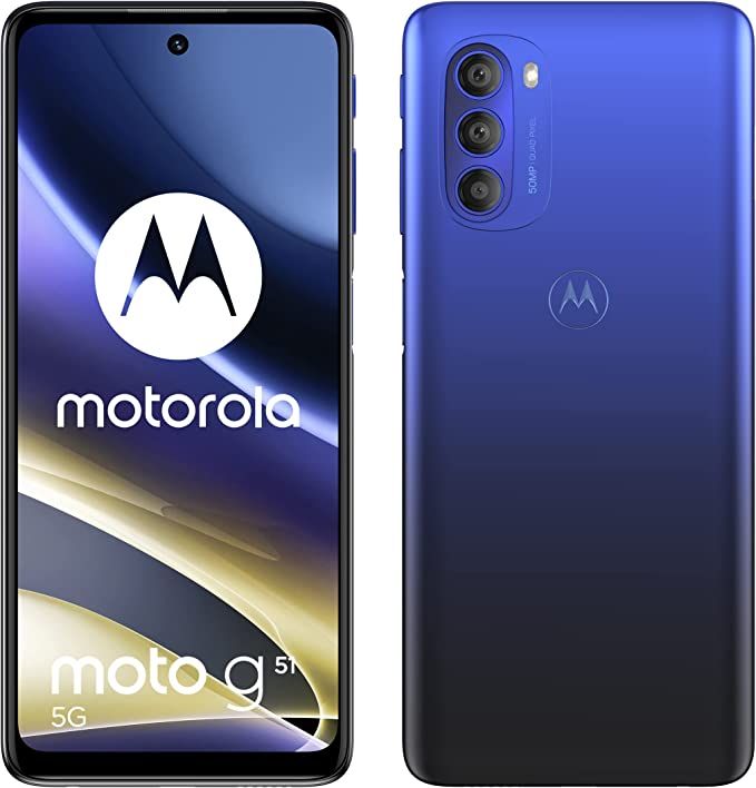 Motorola Moto G51 5G - 6.8inches - Dual Sim 5G - 8GB Ram - 128GB Rom - 5000mAh Battery