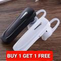 BUY 1 GET 1 FREE Blutooth Handfree Wireless Bluetooth Headset Good Quality Bluetooth Handsfree Earphone. 
