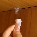 10Pcs Shelf Studs Pegs With Metal Pin / Shelves Brackets Non-slip Fixed Studs Peg / Punching-free Wardrobe Glass Plate Holder / Shelf Support Seperator Partition Nail. 