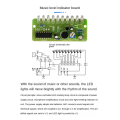 DIY Electronic Kit Bluetooth Speaker Music Spectrum Soldering Practice LED Flash Display Soldering Project Practice DIYB. 